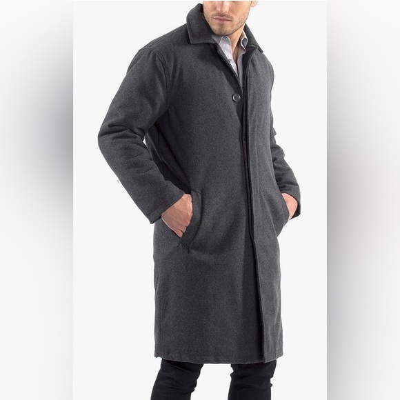 NEW!!! Men’s XL Alpine Swiss Zach overcoat/trench coat - Picture 1 of 12
